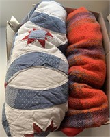 Quilt, Blanket, Twin Size