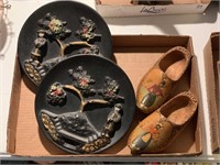 Wooden Shoes, Ceramic Collector Plates