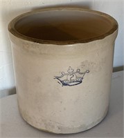 Ceramic Crock, 10 Inches Wide, 9 Inches High