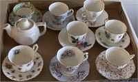Porcelain Ceramic Cups And Saucers
