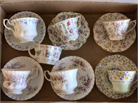 Porcelain Ceramic Cups And Saucers