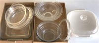 Corning Ware, Pyrex Glass Bake Ware, Bowls
