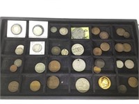 COINAGE , BARBER QUARTERS, LARGE CENTS & MORE