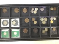 COINAGE, ROOSEVELT DIMES, LARGE CENTS & MORE