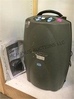 PORTABLE SEQUAL OXYGEN MACHINE W/MANUAL