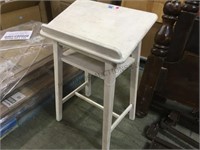 Vintage white wooden desk Local pickup only