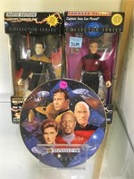 Star Trek lot incl. 2 figures new in boxes and