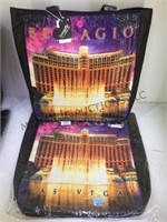 Pair of new Bellagio sequin covered tote bags