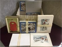 Lot of Cartier Christmas cards with envelopes in