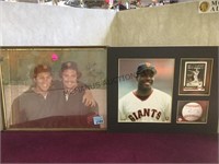 Autographed SF Giants picture (some water damage)