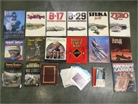 Lot of vintage aircraft books and more Local