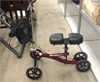 Rosco Knee Scooter Burgundy $173 Retail
