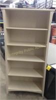 Bush Bookcase Antique White 5 shelves $126 Retail