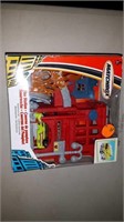 Matchbox fire station Adventure set in box