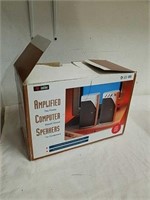 New labtec Amplified computer speakers