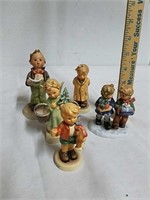 5 collectible Hummel figurines