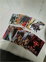 Group of comic books