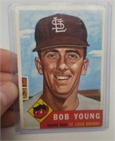 Bob Young Topps Ball Card