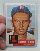 Sammy White Topps Ball Card