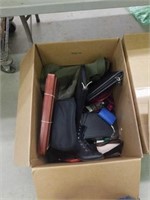 Box of shoes purses