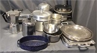Large Lot of Aluminum Kitchenware