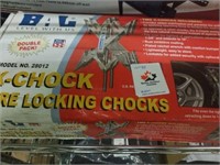 X chock Tire locking