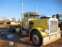 (unit 520) 1985 Peterbilt 386 day cab twin screw