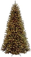 9' SPRUCE TREE CLEAR LIGHTS