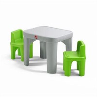 STEP2 KIDS TABLE AND CHAIRS 2+