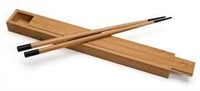 Bamboo Chopsticks in Box Black
