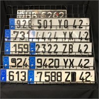 European  License Plates