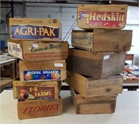 10 Fruit Crates and Boxes