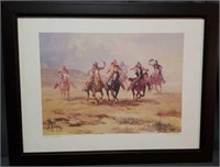 Artist Print, Western Scene