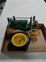 John deere tractor & clock