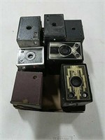 Vintage camera boxes
