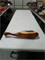 Hand made wooden fish