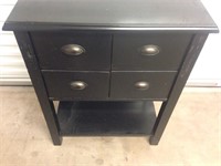 Side Table Cabinet With Shelf
