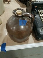 Crock jug with pour spout