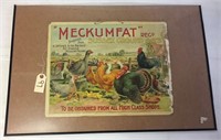 "Meckumfat Ground Oats" Sign