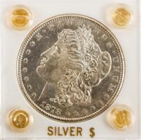 Coin 1878-S Morgan Silver Dollar Gem Prooflike