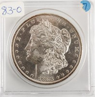 Coin 1883-O Morgan Silver Dollar Brilliant Unc