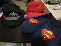 Superman Hats & Slippers