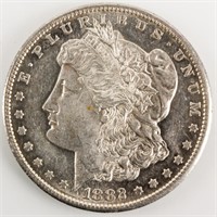 Coin 1882-S Morgan Silver Dollar Unc .DMPL *