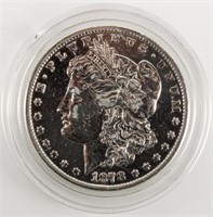 Coin 1878-CC Morgan Silver Dollar VF*