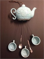 Teapot, Cups & Spoons Windchimes