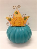 Turquoise Foam Pumpkin