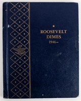 Coin Roosevelt Dime Set in Binder 1946-1965
