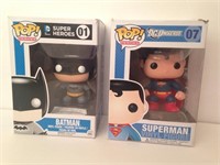 POP Heroes Batman & Superman Figure Collectibles