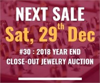 Next Sale #30: Saturday, Dec 29