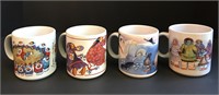Four Ceramic Coffee Mugs #2